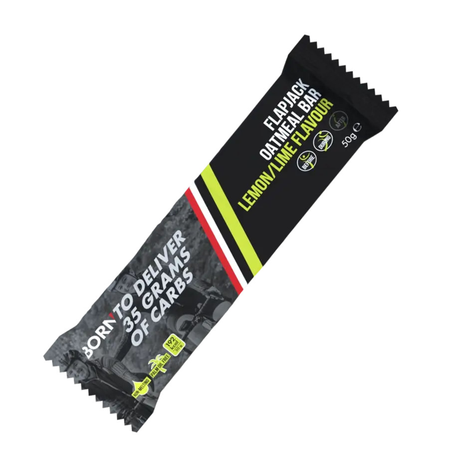 BORN Flapjack oatmeal bar lemonlime