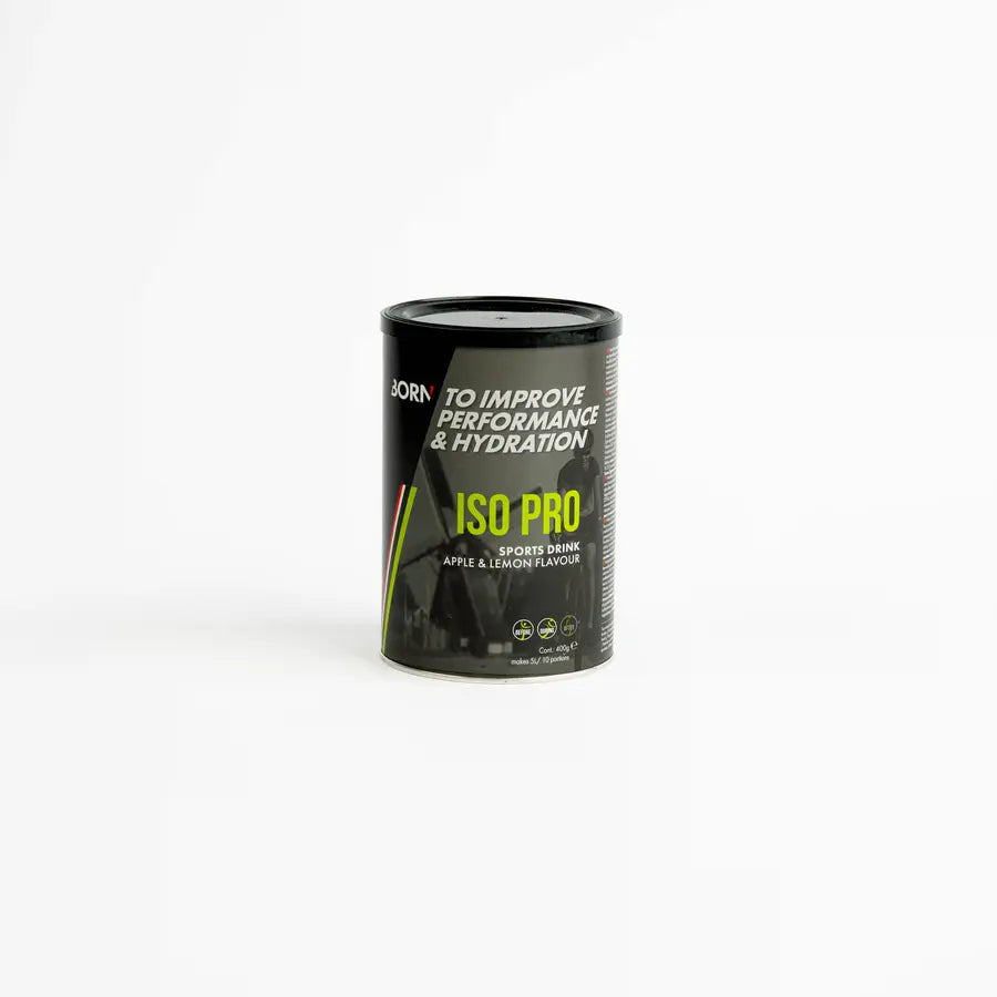BORN ISOPRO drink apple lemon can
