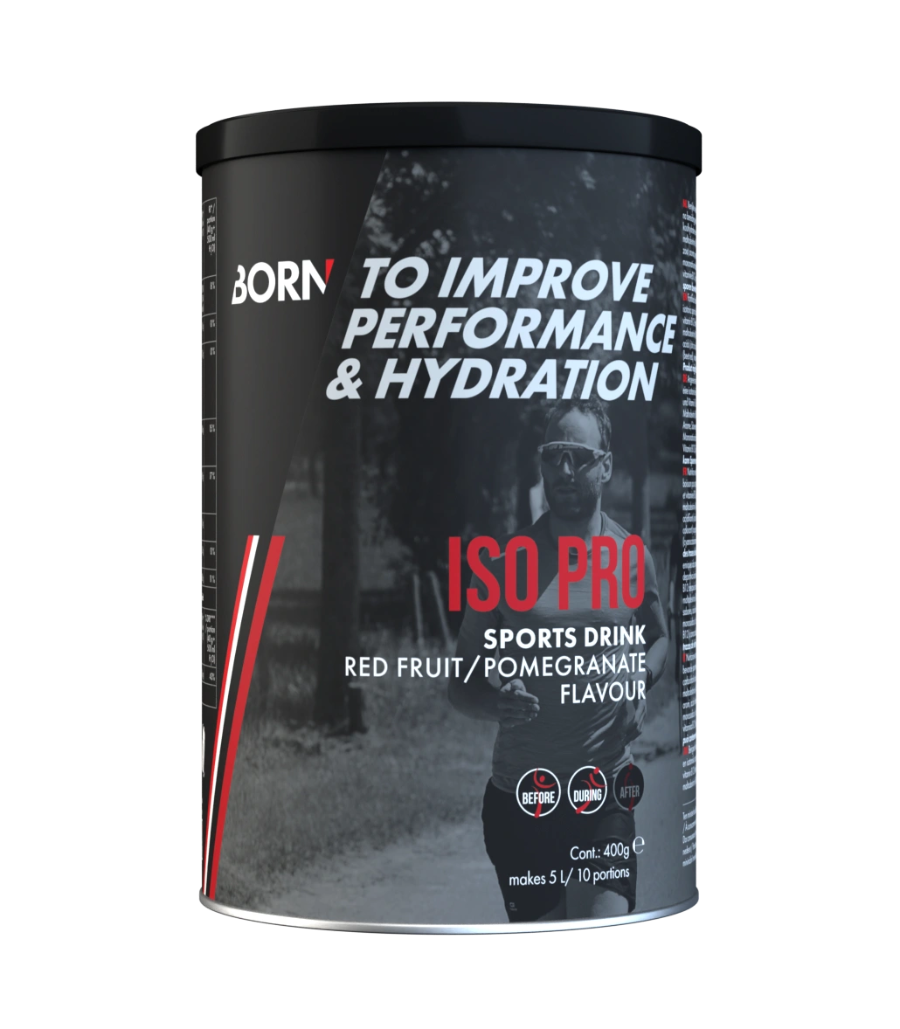 BORN ISOPRO redfruit pomegranate can