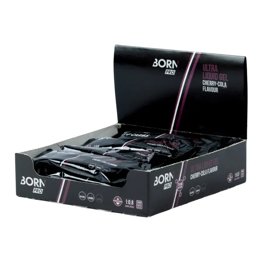 BORN Ultraliquid gel cherrycola doosje