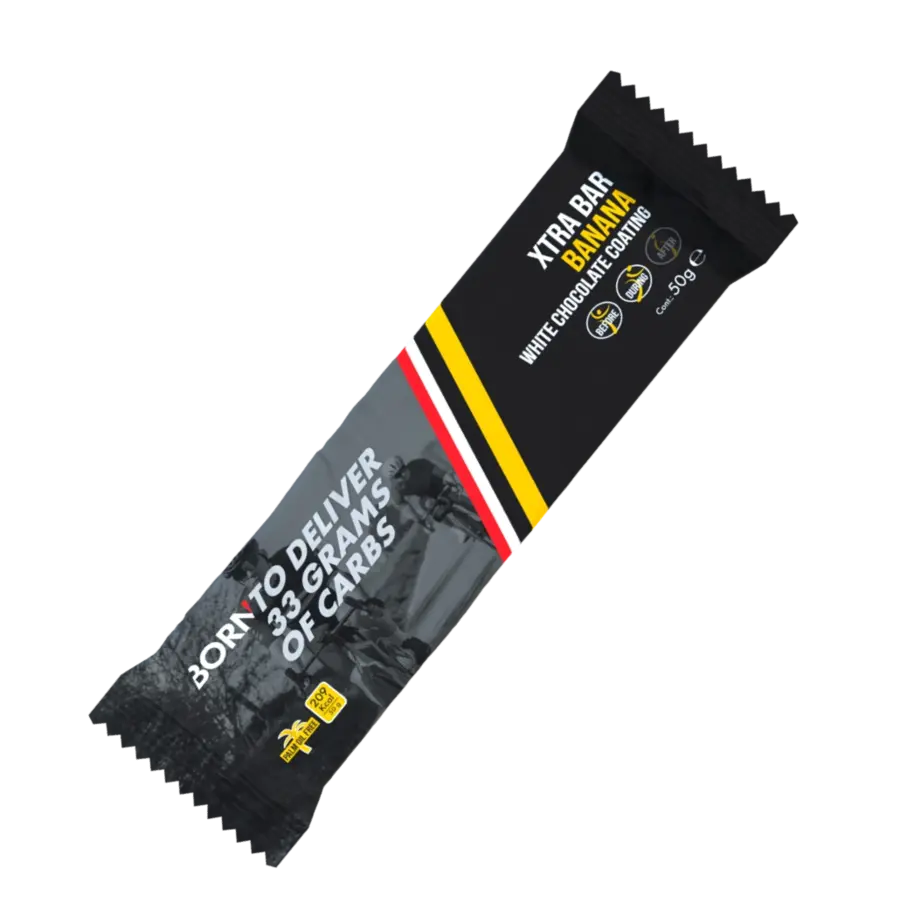 BORN XTRA banana chocolate coating