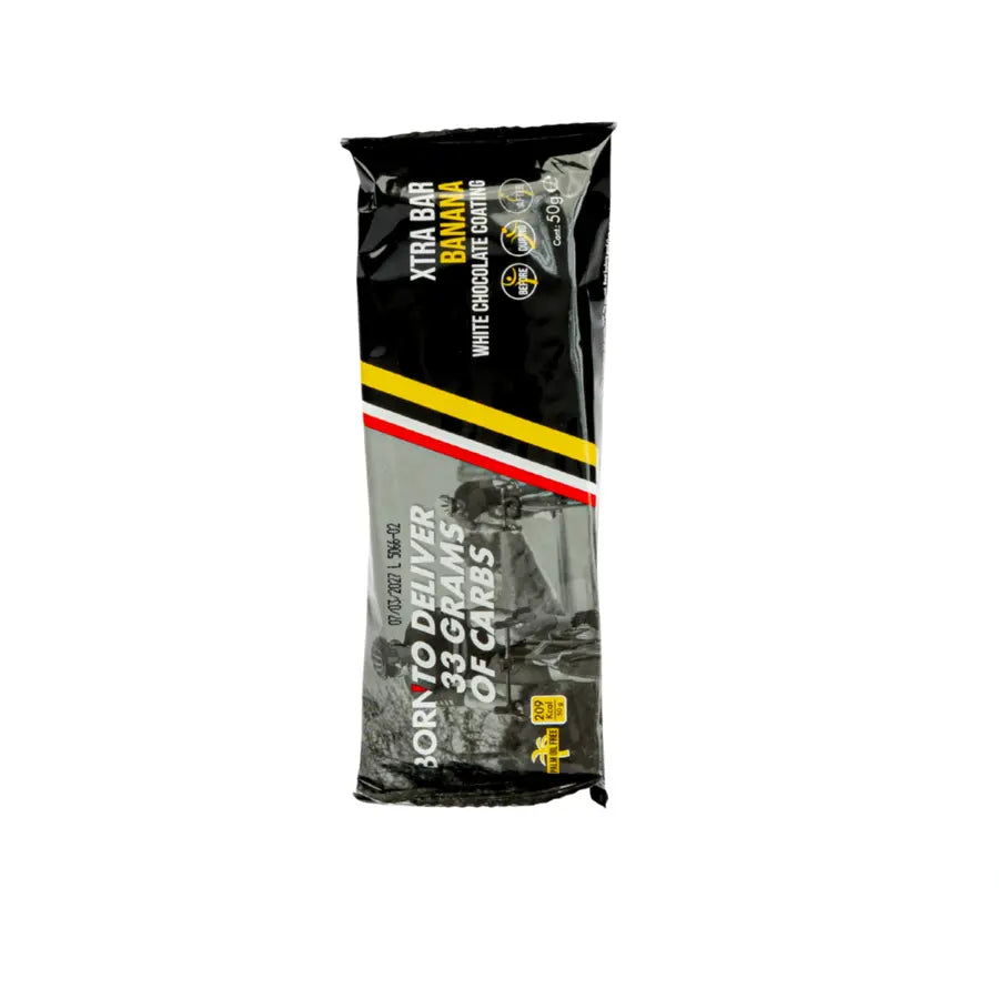 BORN XTRA bar banana chocolade coating